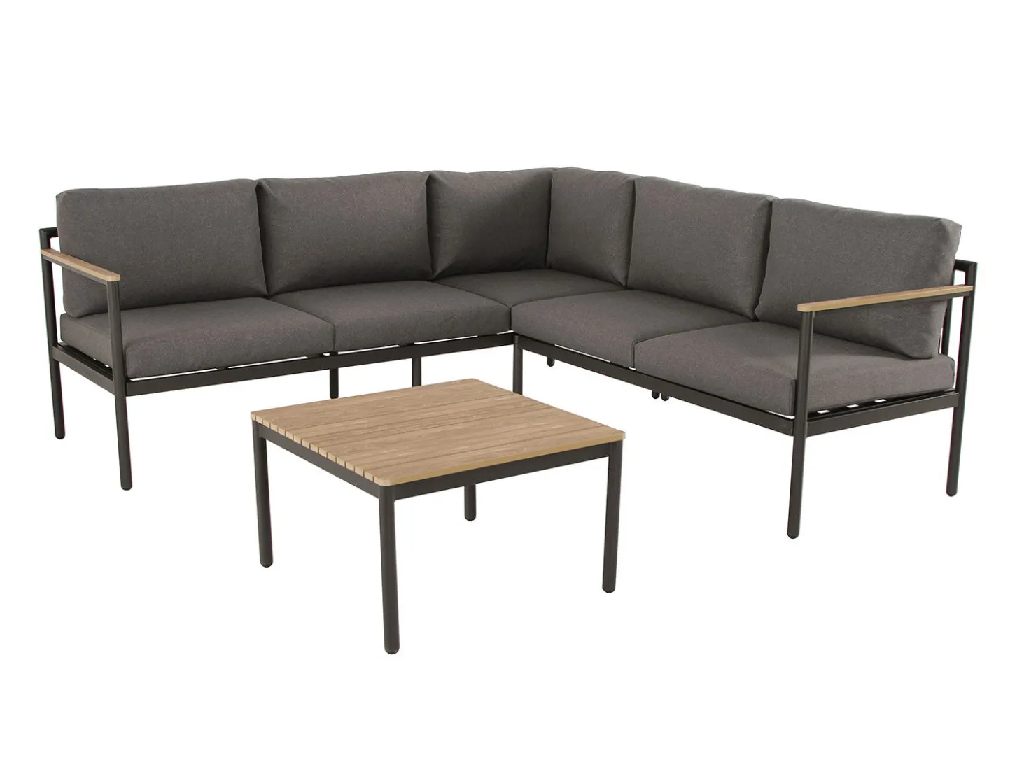 Eck-Lounge Julia mit Loungetisch