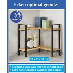 Eckregal im Industrial Style