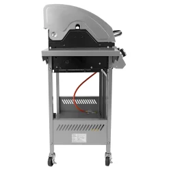 Edelstahl Gasgrill mit 3 Brennern