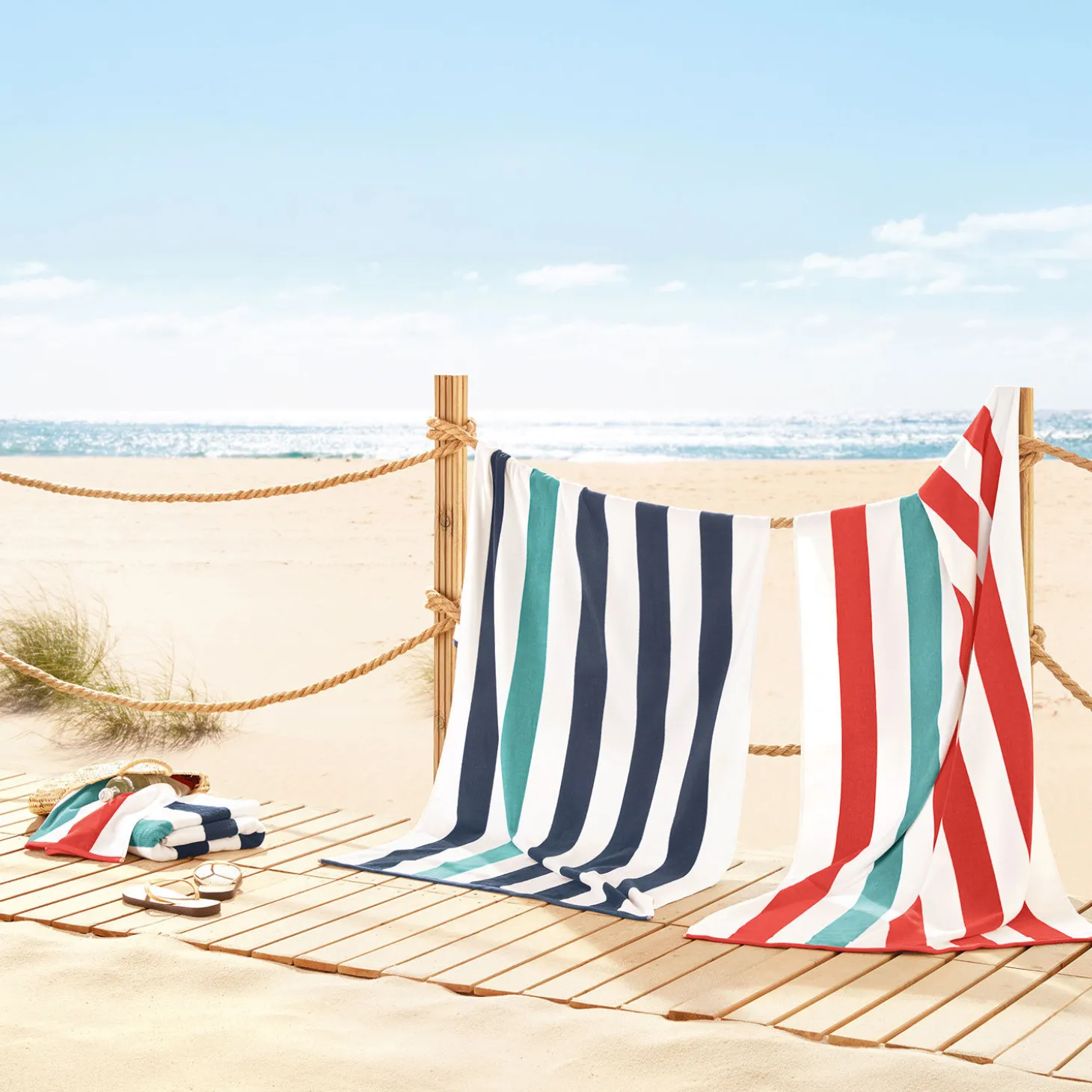 Egeria Strandtuch Beach Cabana Stripe