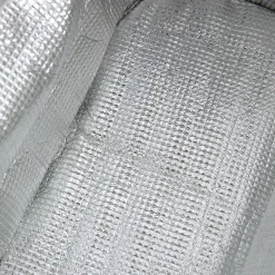 Einkaufskorb schwarz-weiss mit Ornamentmuster