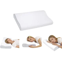 Ergonomisches Nackenstützkissen SleepWave mit Memory-Schaum