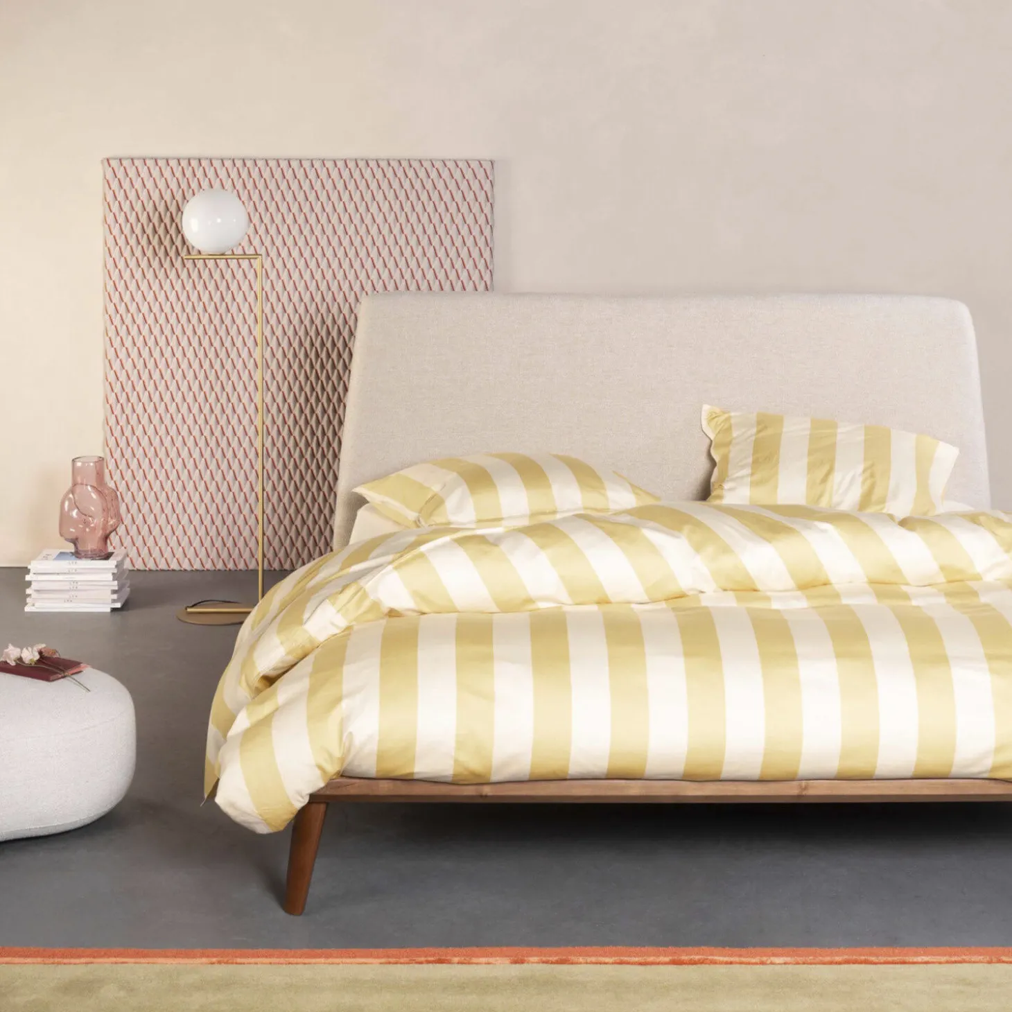 ESSENZA Bettwäsche Minte Stripe
