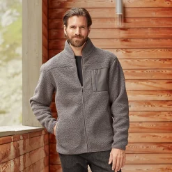 Explorer Herren Curly Fleece Jacke