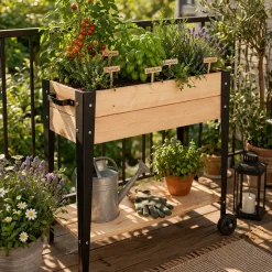Fahrbares Hochbeet