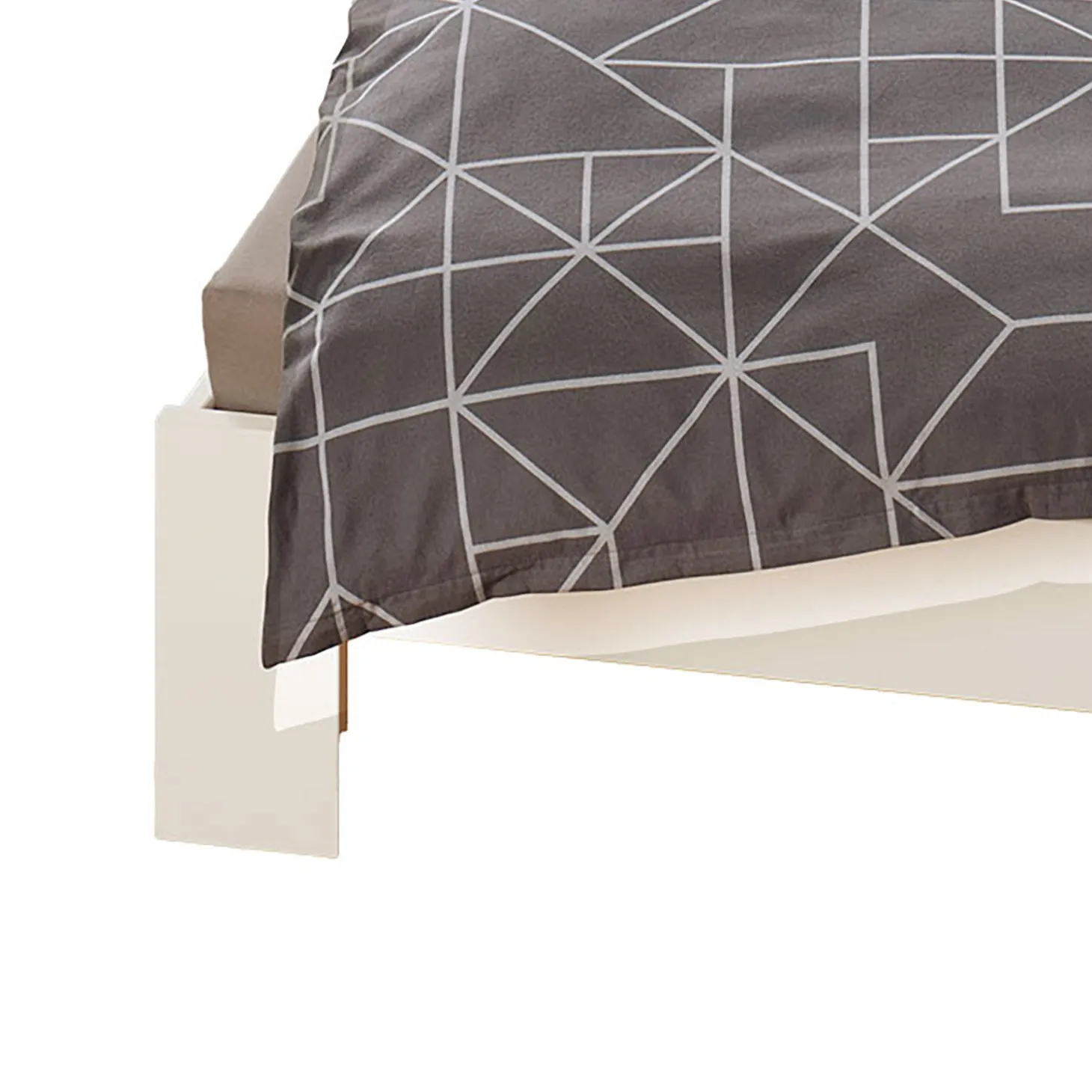 Flanell-Bettwäsche mit geometrischem Dessin