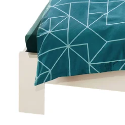 Flanell-Bettwäsche mit geometrischem Dessin