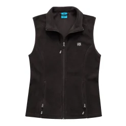 Fleece-Gilet Damen mit Stehkragen