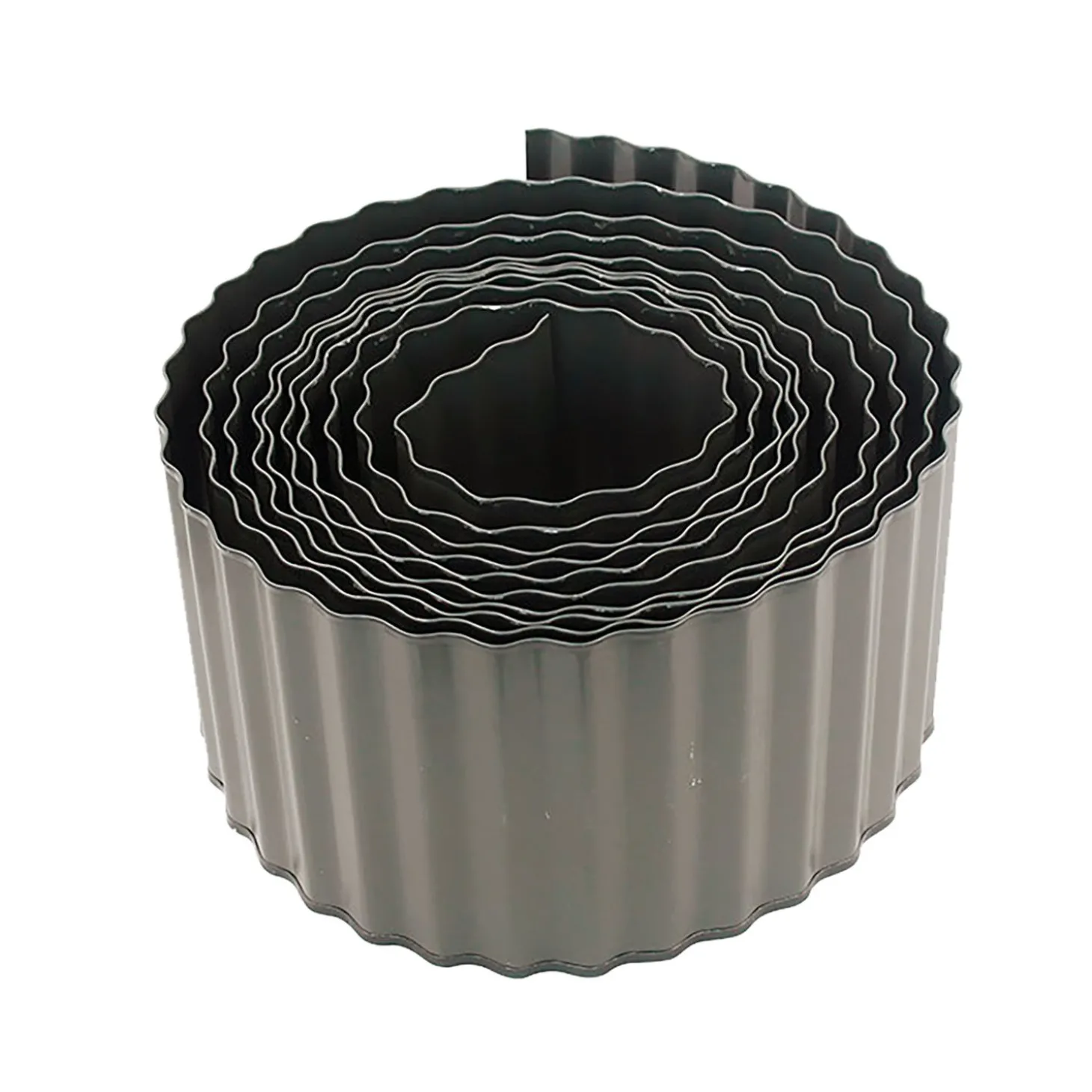 Flexible Rasenkante verzinktem Metall-Wellblech