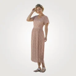 Florales Sommerkleid in angenehmer Viscosequalität
