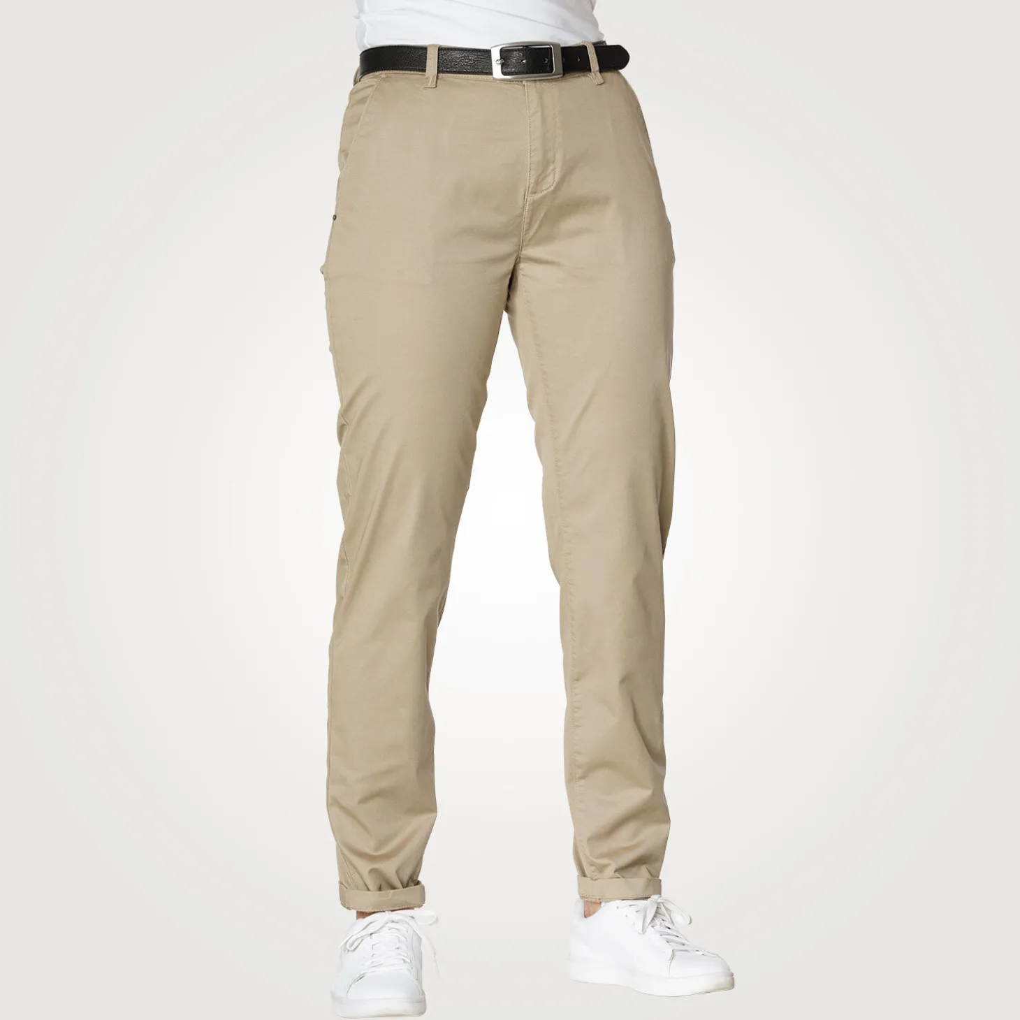 Formstabile Stretch-Chino-Hose