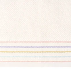 Frottierwäsche Alessa mit Multicolor-Streifenbordüre