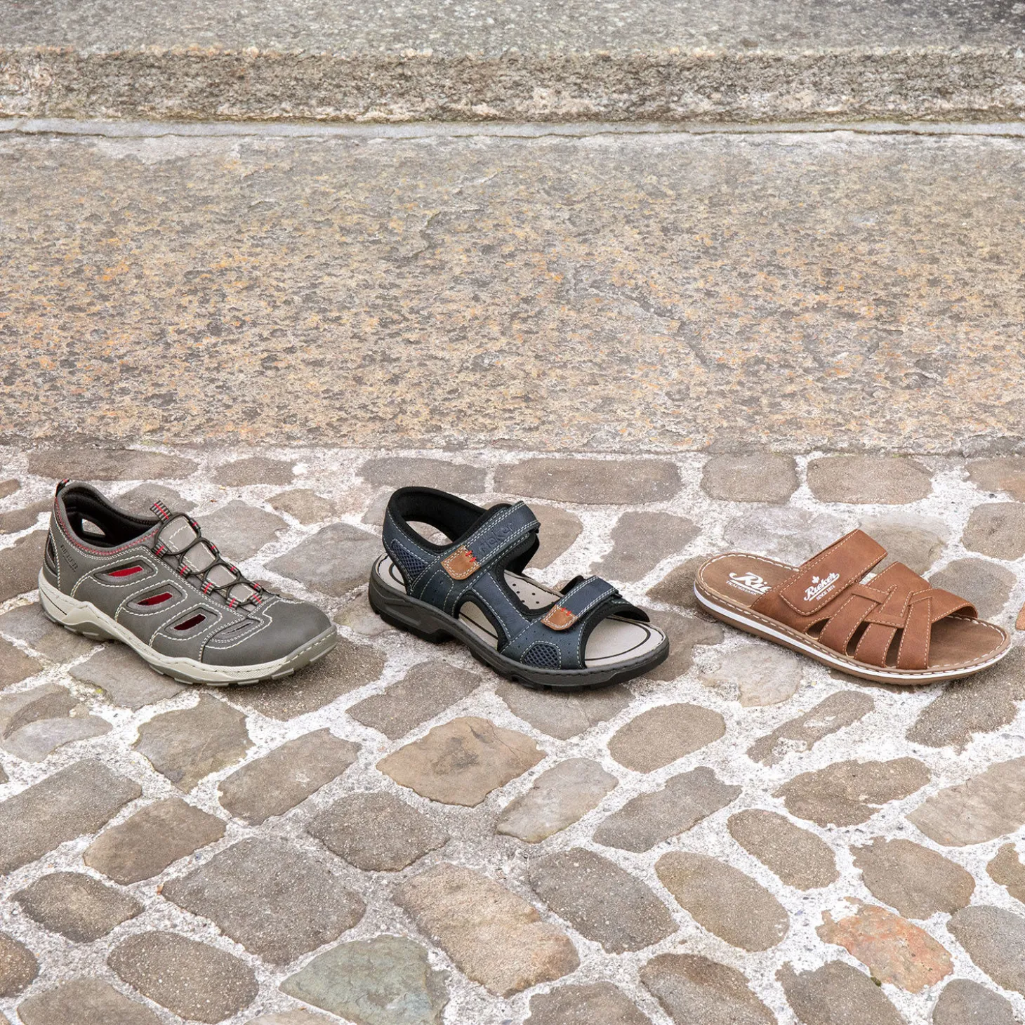 Funktioneller Rieker Outdoor-Schlupfschuh