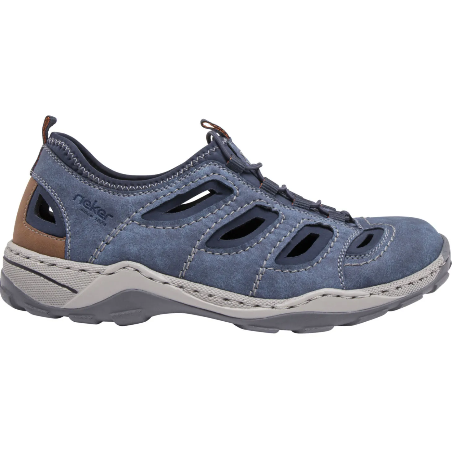 Funktioneller Rieker Outdoor-Schlupfschuh