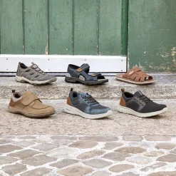 Funktioneller Rieker Outdoor-Schlupfschuh