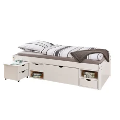 Funktionsbett TIM mit diversen Schubladen
