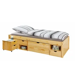 Funktionsbett TIM mit diversen Schubladen