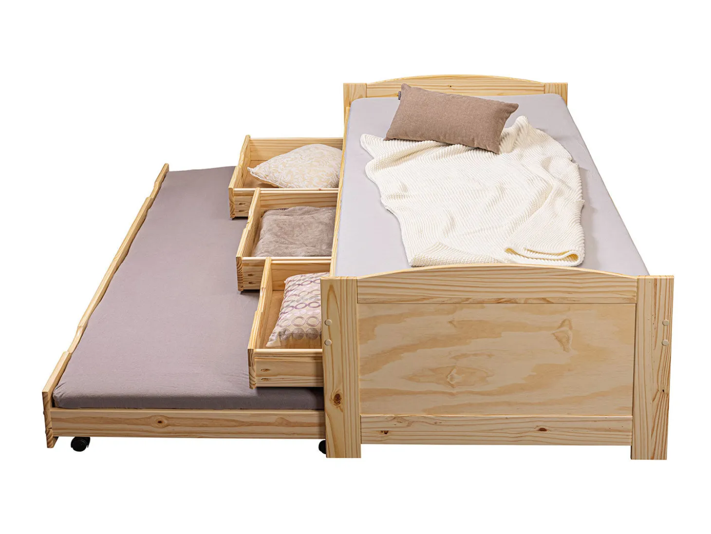 Funktionsbett ULLA mit Zusatzbett
