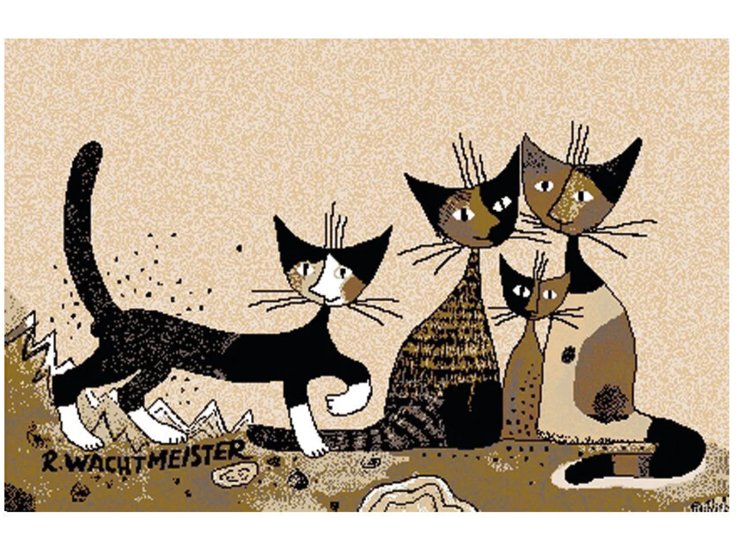 Fussmatte "Serafino & Friends"
