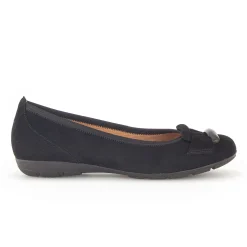 GABOR Ballerina für Damen aus Veloursleder