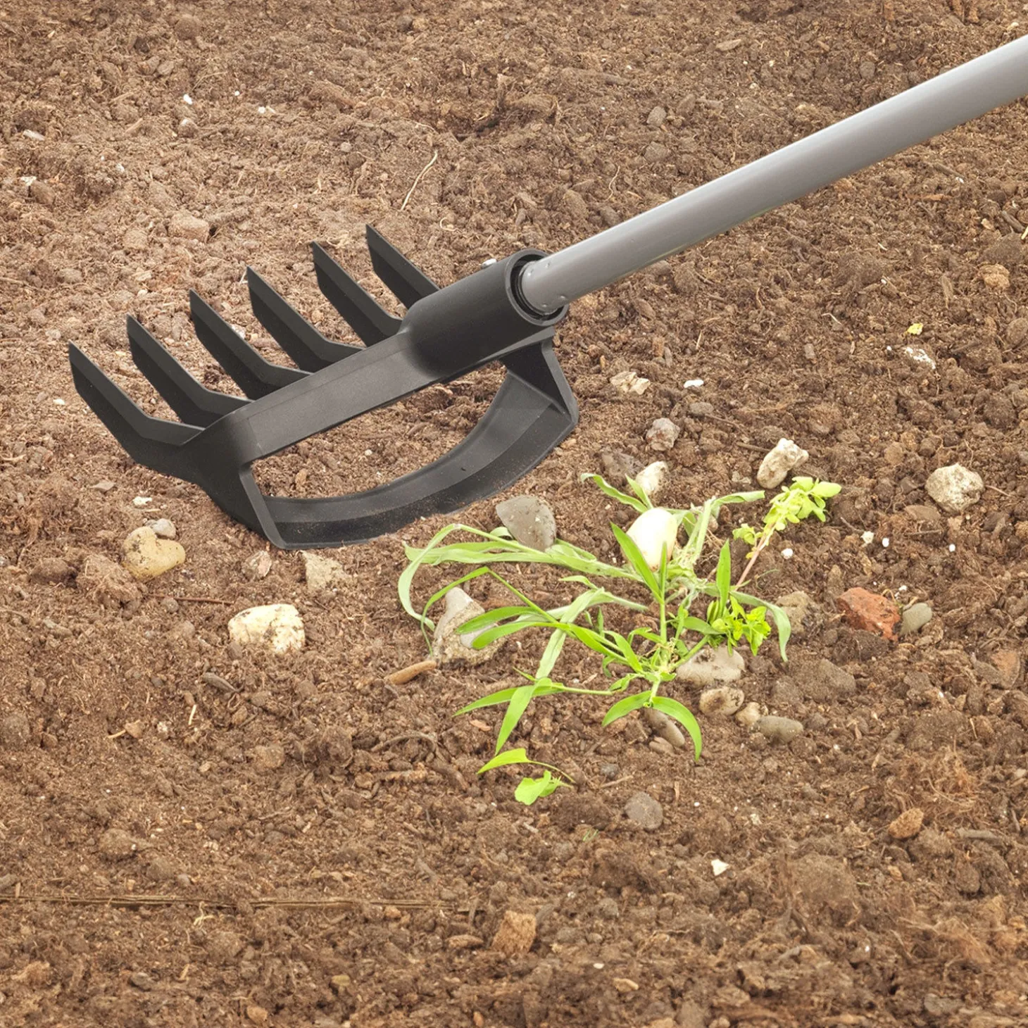 Gartenhacke & Kultivator mit Teleskopstiel