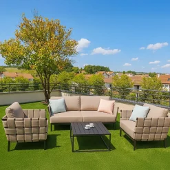 Gartenlounge Diamond, 3-teilig
