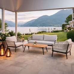 Gartenlounge Isabella 4-teilig