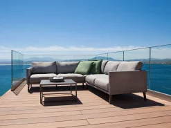 Gartenlounge Relax mit Aluminium-Gestell