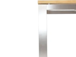 Gartentisch Edelstahl Teak Premium