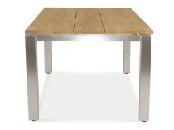 Gartentisch Edelstahl Teak Premium