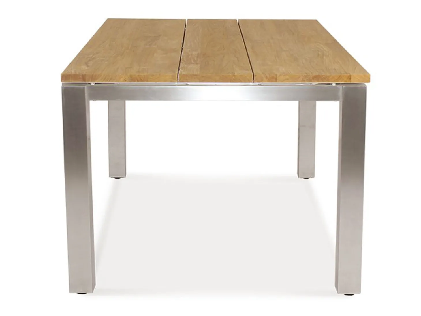 Gartentisch Edelstahl Teak Premium