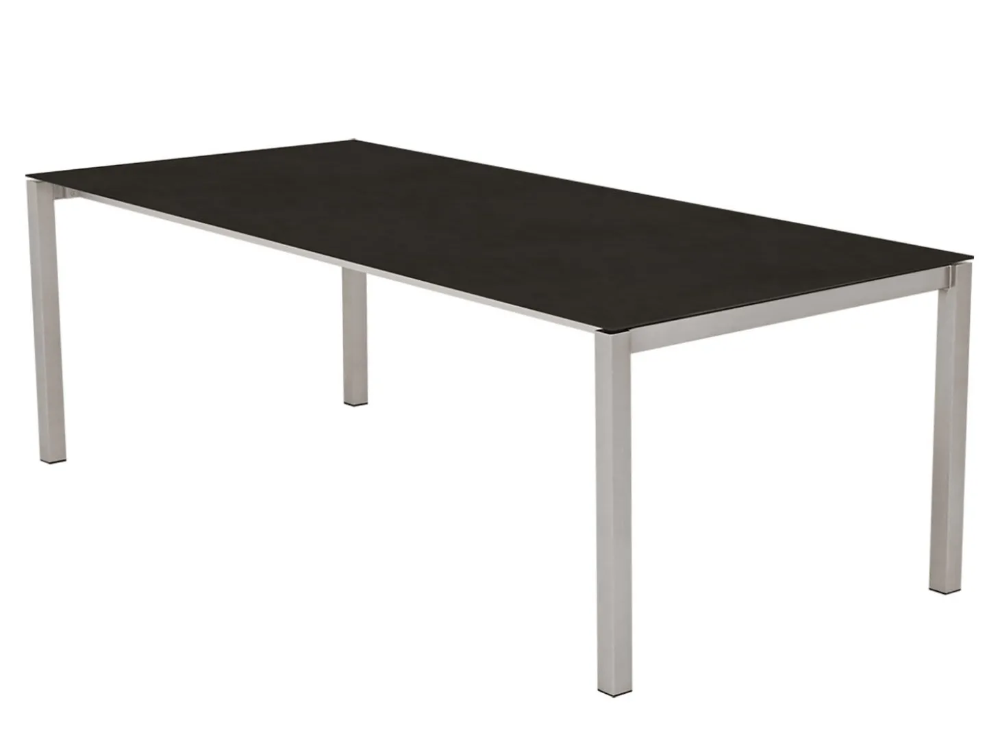 Gartentisch mit Dektonplatte Dark Moon