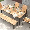 Gartentisch Teakholz massiv
