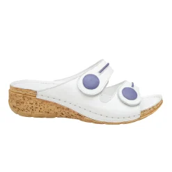 Gemini Pantolette aus Anilinleder