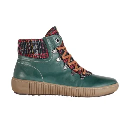 Gemini Schnürstiefelette aus weichem Anilinleder