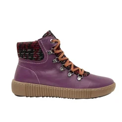 Gemini Schnürstiefelette aus weichem Anilinleder