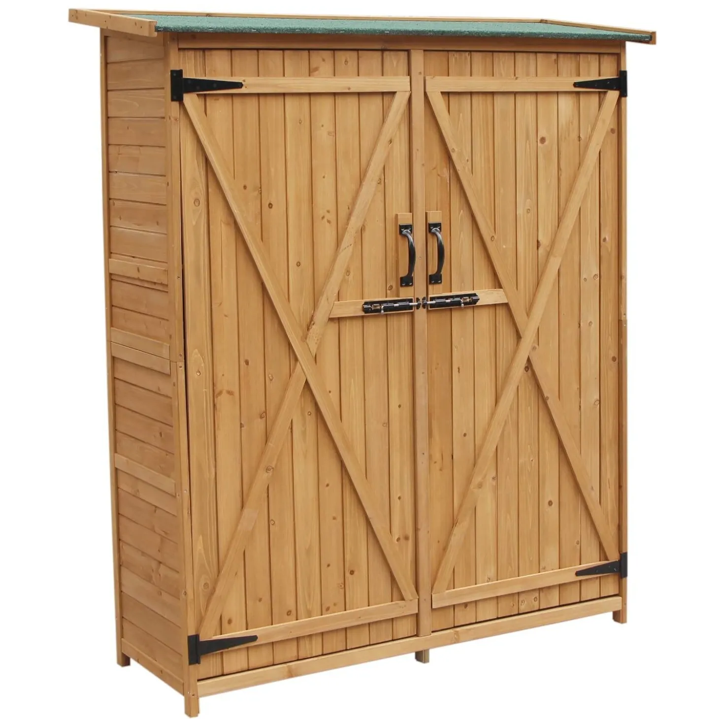 Geräteschrank aus Fichtenholz