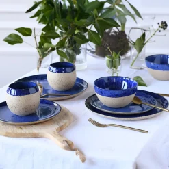 Geschirr-Set Deep Blue, 8-teilig