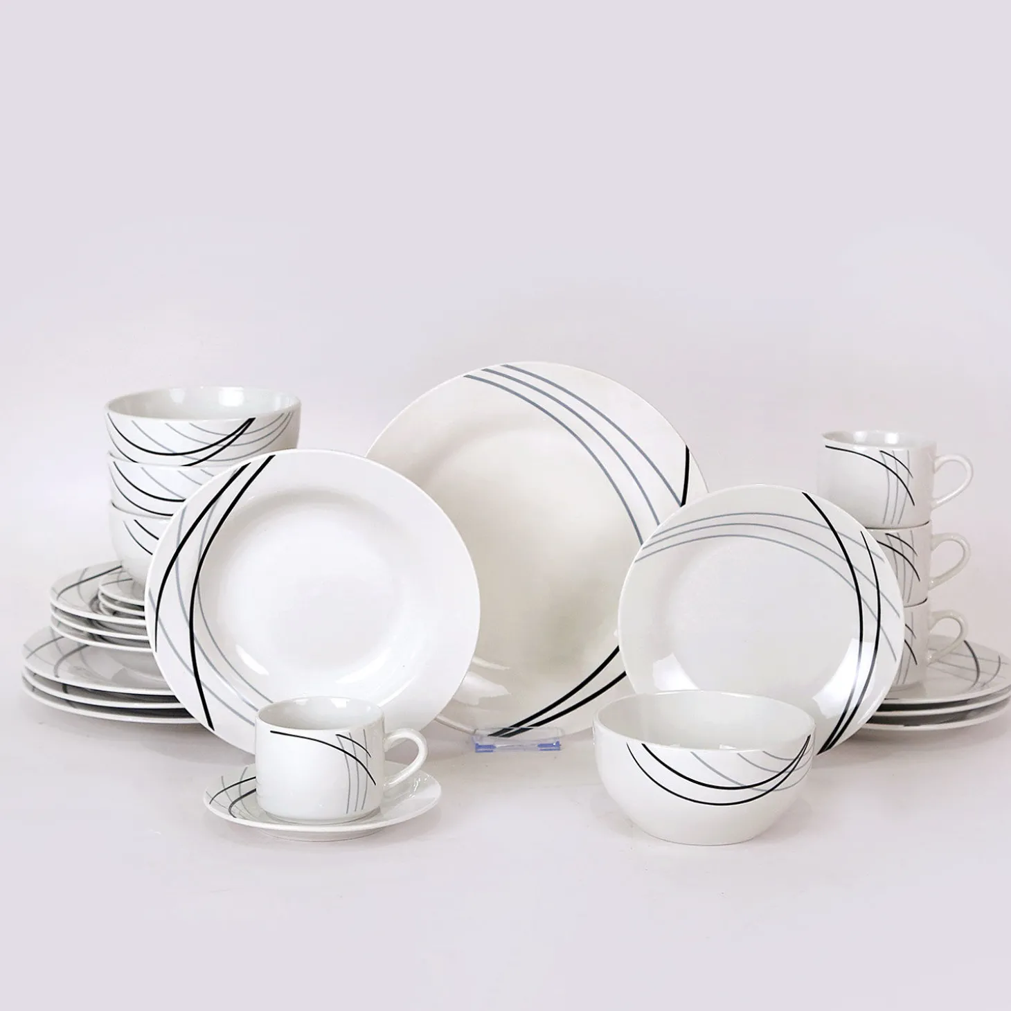 Geschirrset Kayla 74–teilig
