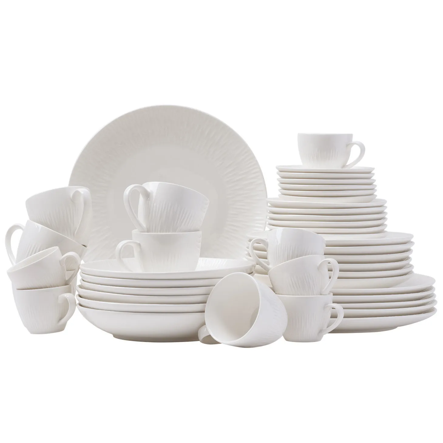 Geschirr-Set Opal, 42-teilig