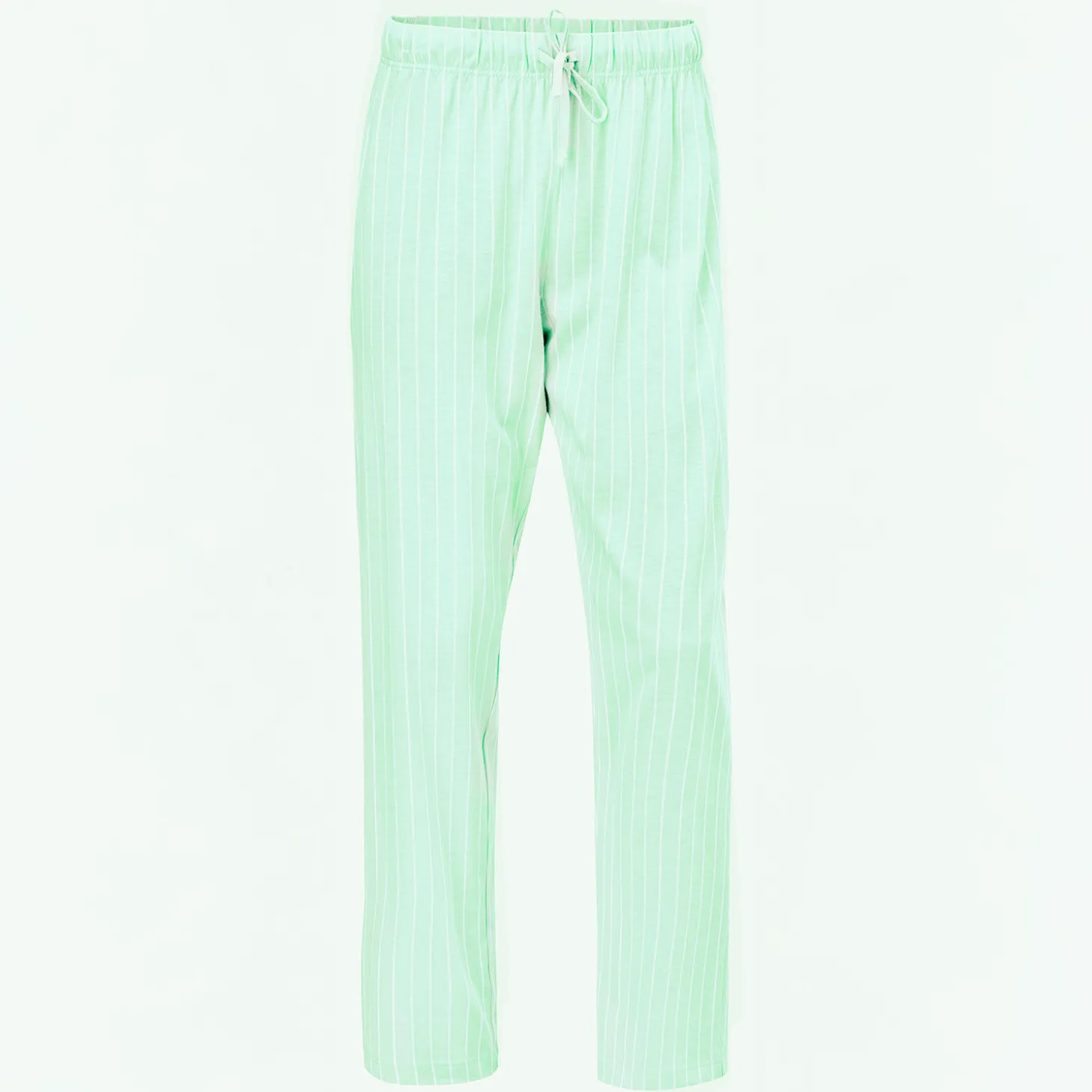 Gestreifte Pyjama Hose, gerade geschnitten
