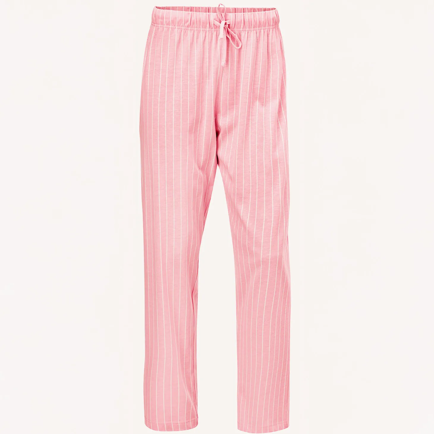 Gestreifte Pyjama Hose, gerade geschnitten