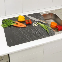 Glas-Abdeckplatte Multi – Schiefer-Optik
