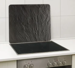 Glas-Abdeckplatte Multi – Schiefer-Optik
