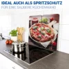 Glas-Abdeckplatte Pizza Margherita 2-teilig