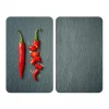 Glas-Abdeckplatten Cayenne-Pfeffer