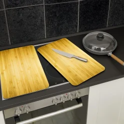 Glas-Abdeckplatten Holzoptik
