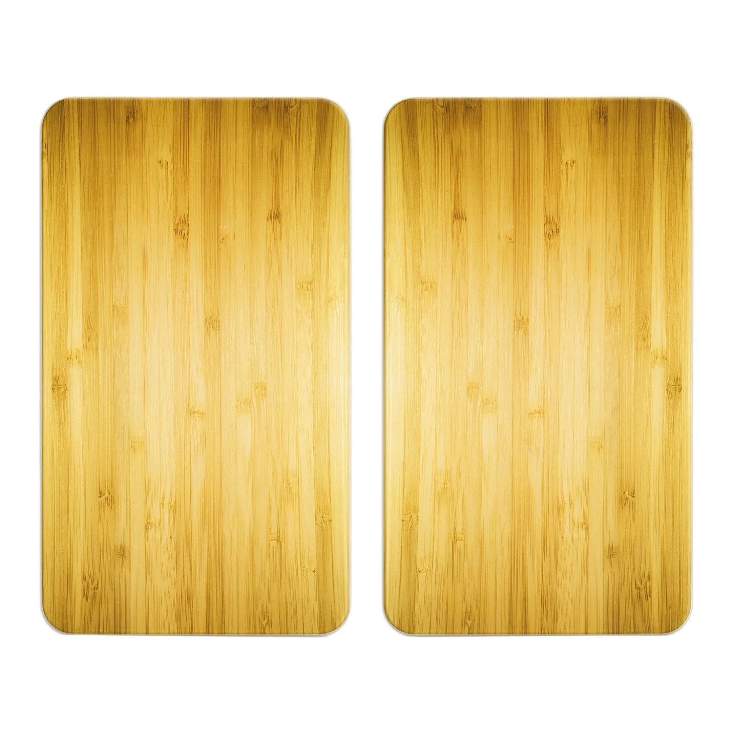 Glas-Abdeckplatten Holzoptik