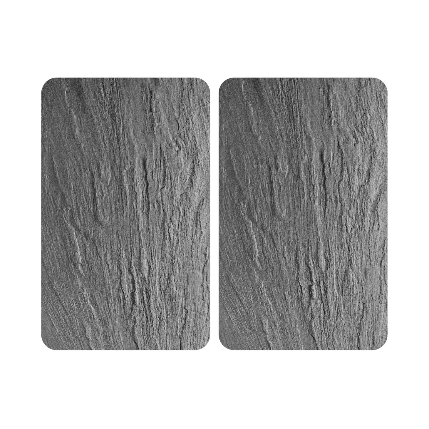 Glas-Abdeckplatten in Schiefer-Optik