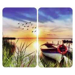 Glas-Abdeckplatten See